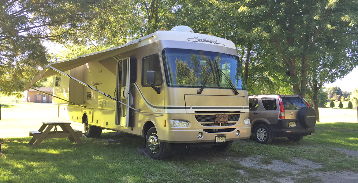 Two RV Sites Shady near field